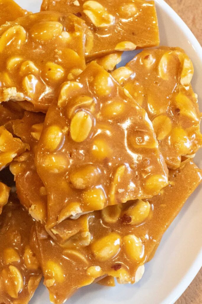 3 Ingredient Peanut Brittle