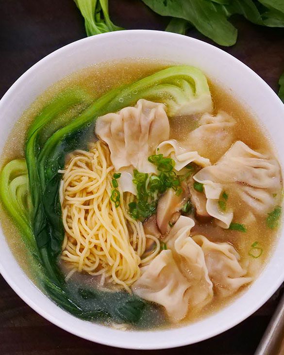 Pork & Shrimp Wonton Soup