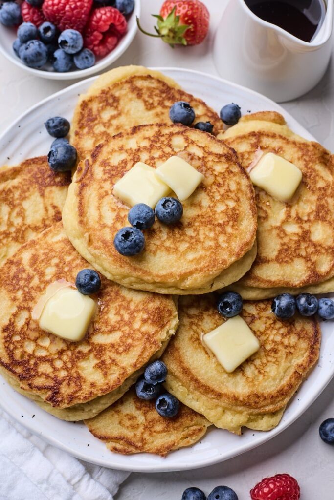 3 Ingredient Almond Flour Pancakes