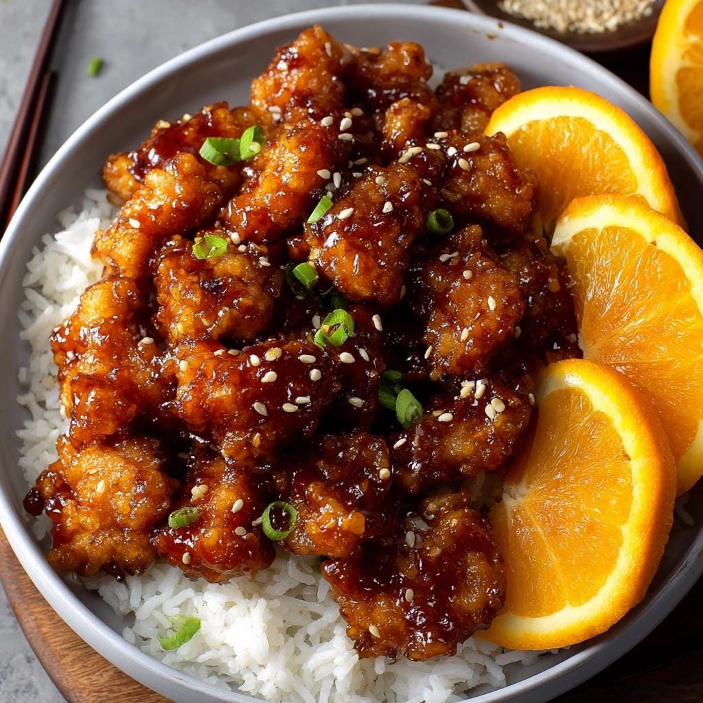 Crispy Orange Chicken