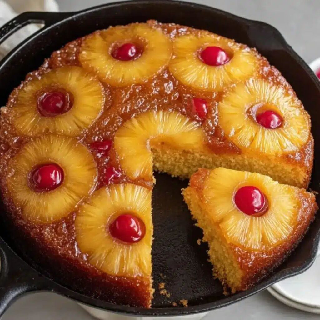 Pineapple Upside Down Cake recipe