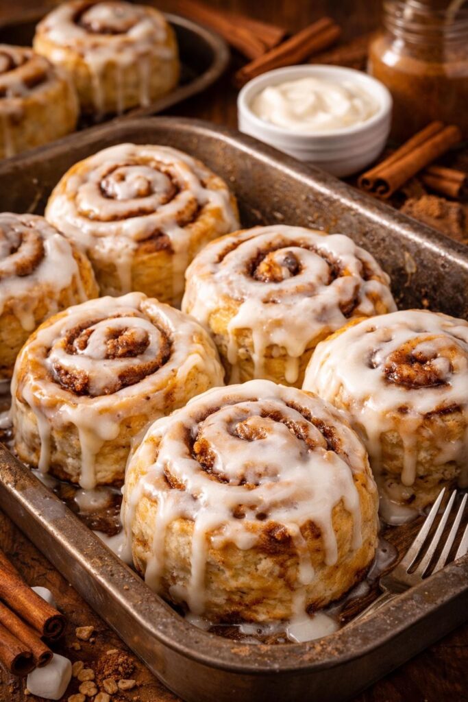 Fluffy Overnight Cinnamon Rolls