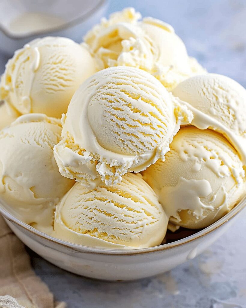 Vanilla No-Churn Ice Cream