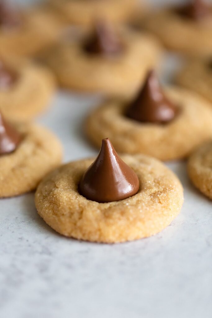 3 Ingredient Peanut Butter Blossoms