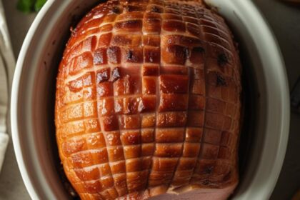 3 ingredient crock pot ham