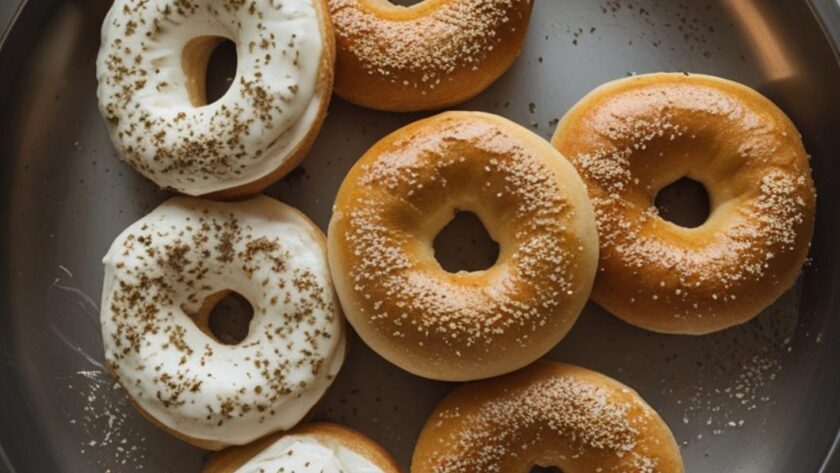 3 ingredient greek yogurt bagels