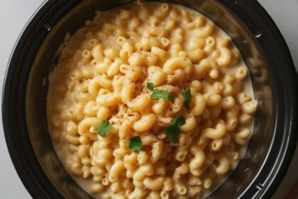 3 ingredient mac and cheese slow cooker