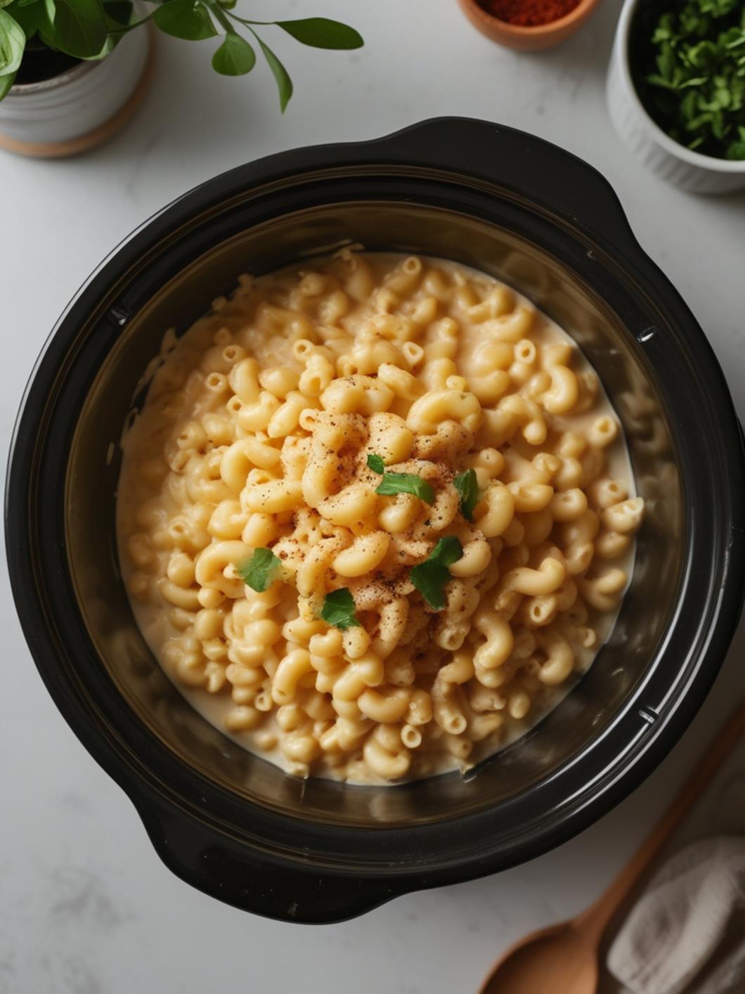 3 ingredient mac and cheese slow cooker