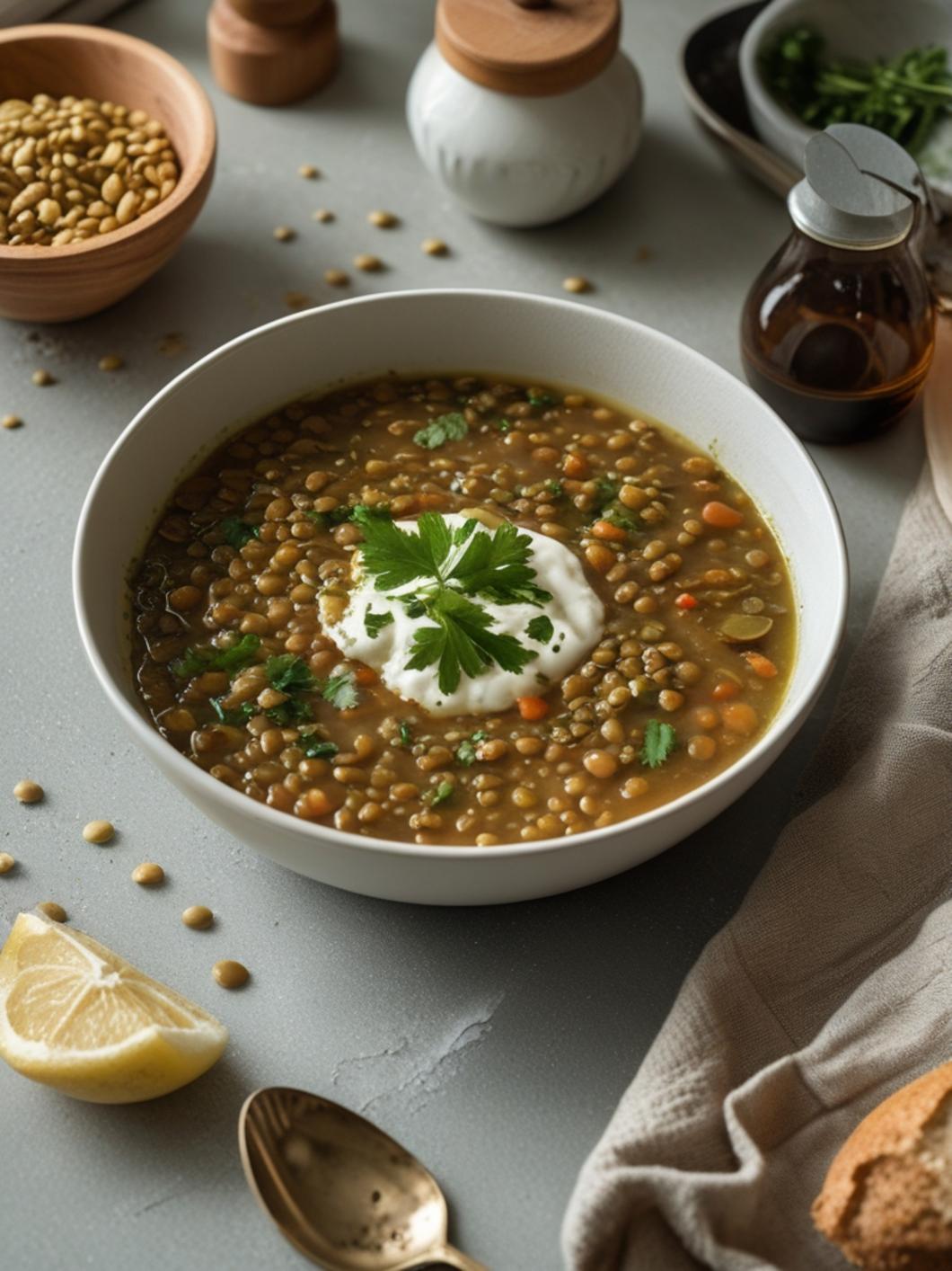 easy lentil soup recipe