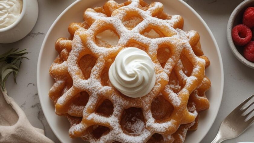 3 ingredient funnel cake recipe