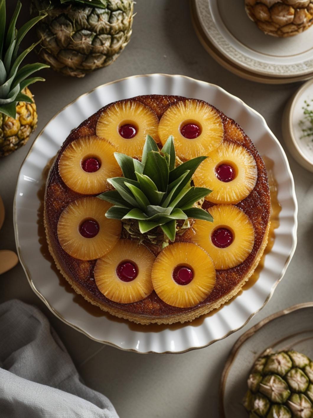 easy pineapple upside down cake recipe