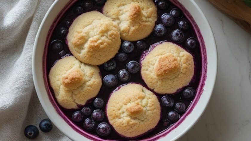 blueberry cobbler recipe easy