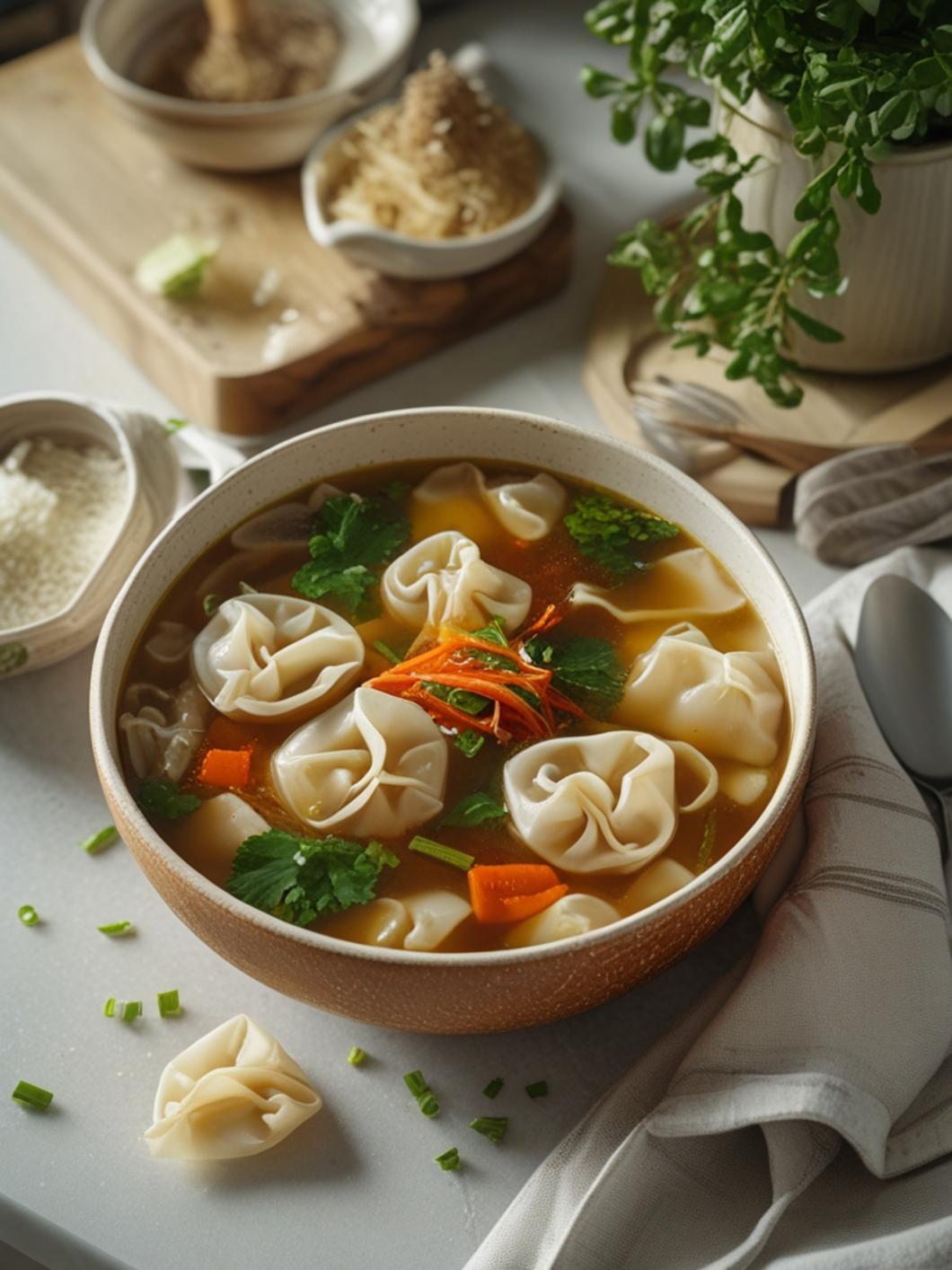 easy wonton soup recipe