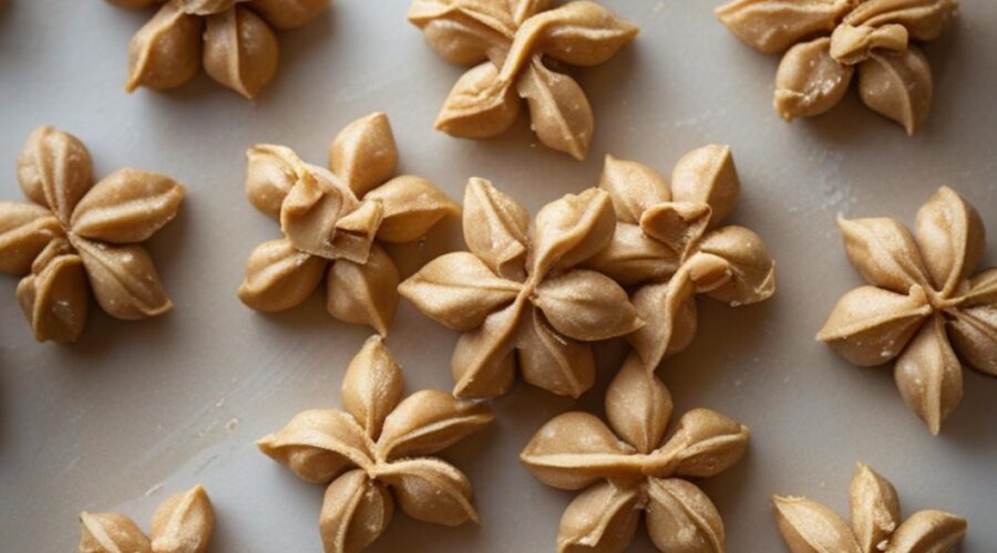 3 ingredient peanut butter blossoms