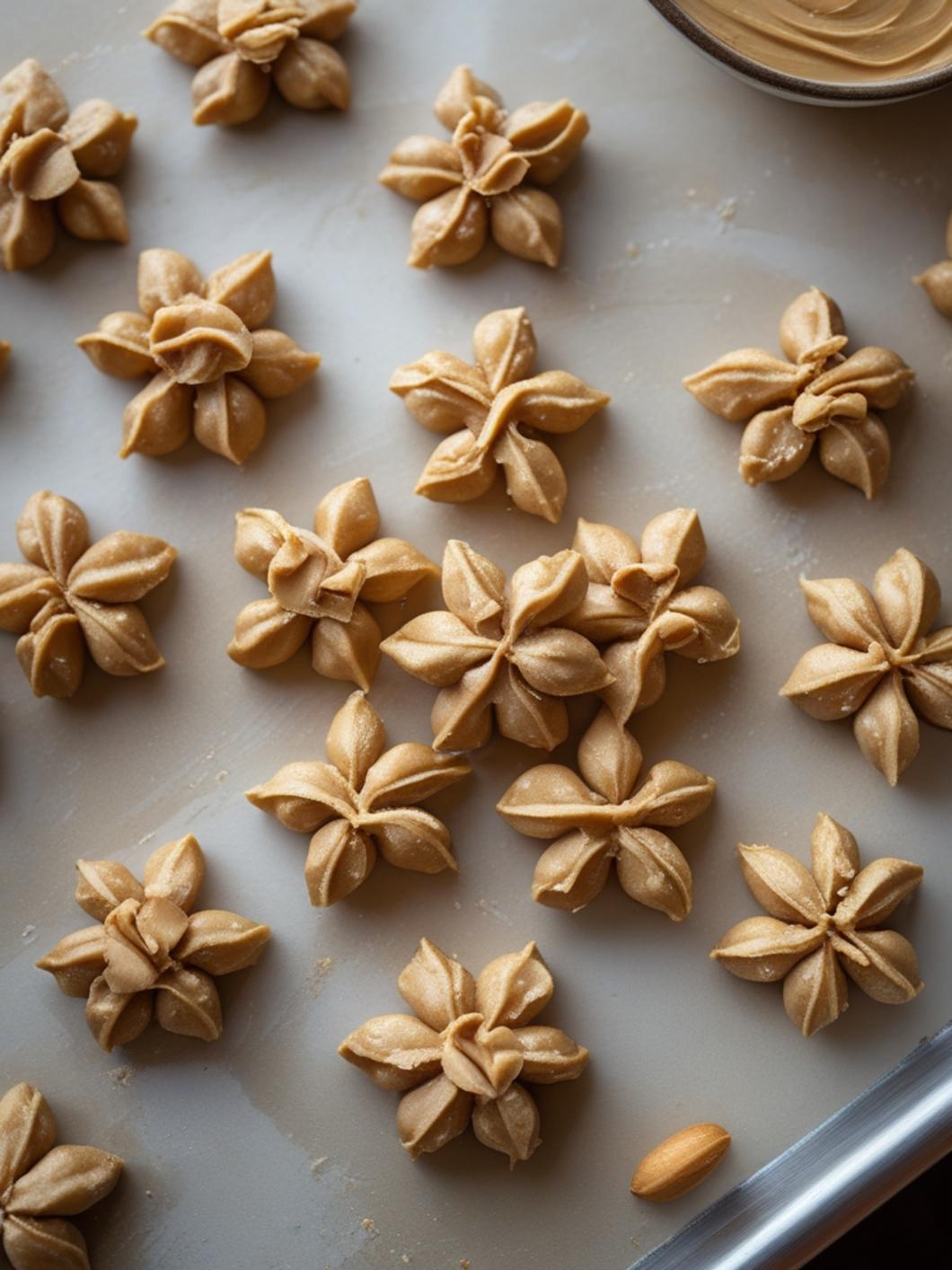 3 ingredient peanut butter blossoms