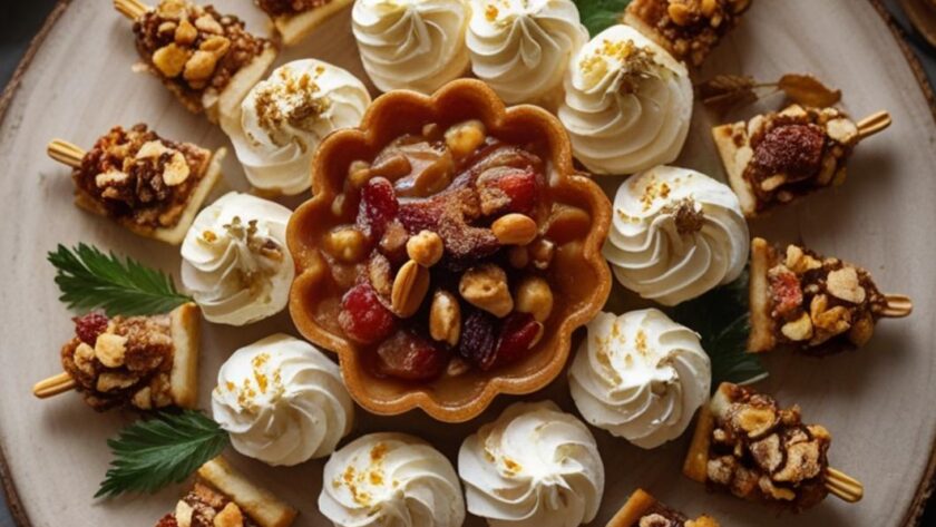 3-ingredient thanksgiving appetizer dessert