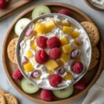 cream cheese fruit dip 3 ingredients