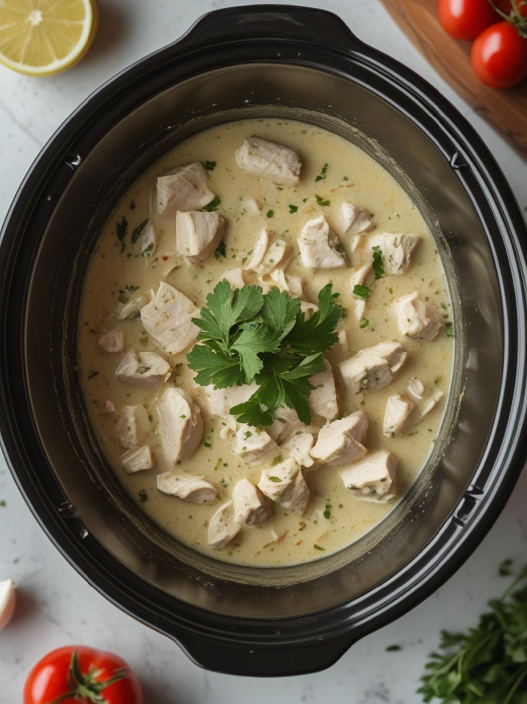 crockpot ranch chicken 3 ingredients