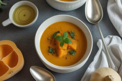 3 ingredient butternut squash soup