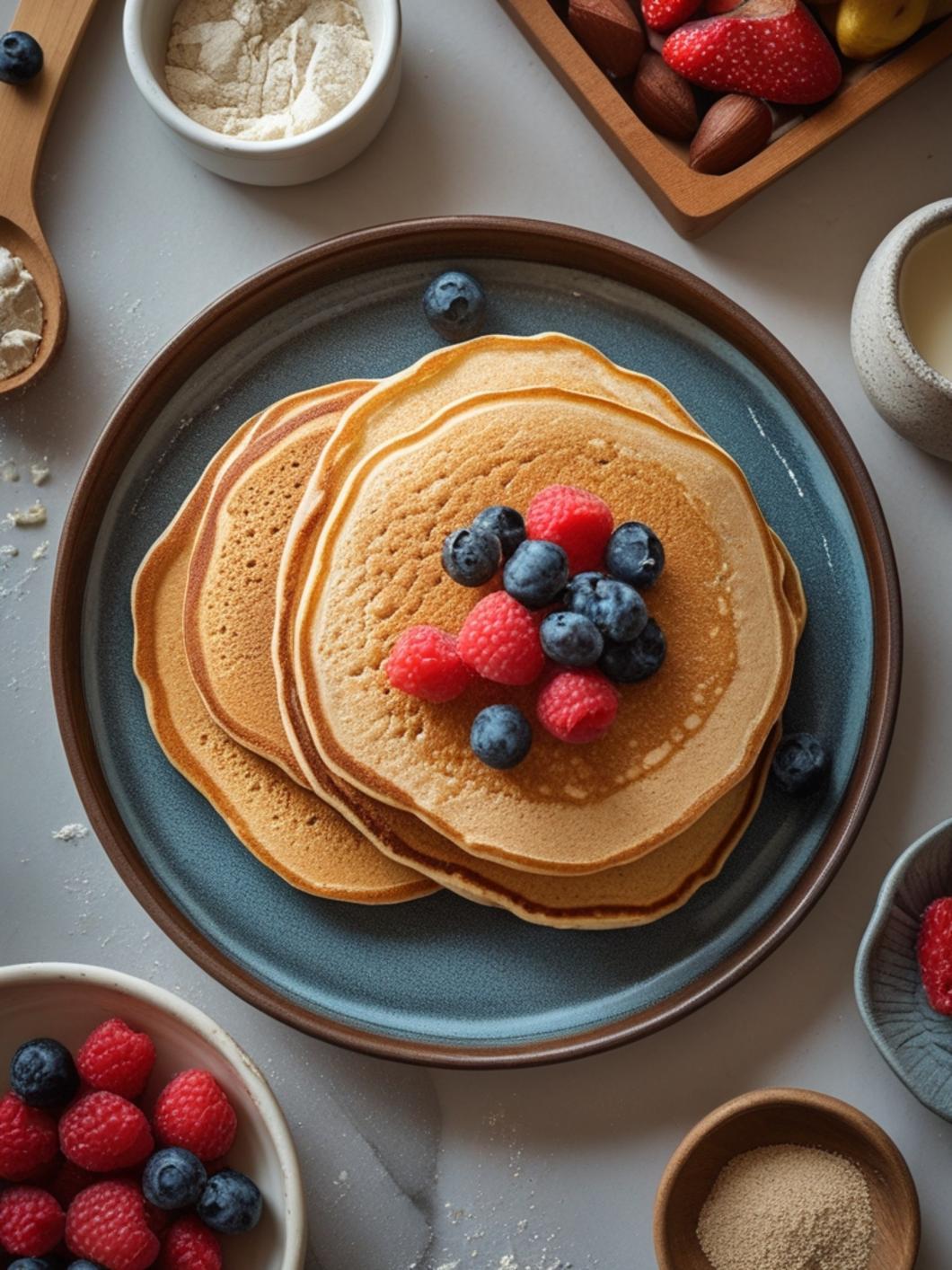 3 ingredient almond flour pancakes