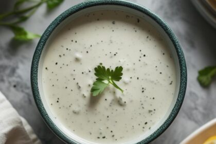 homemade ranch dressing 3 ingredients
