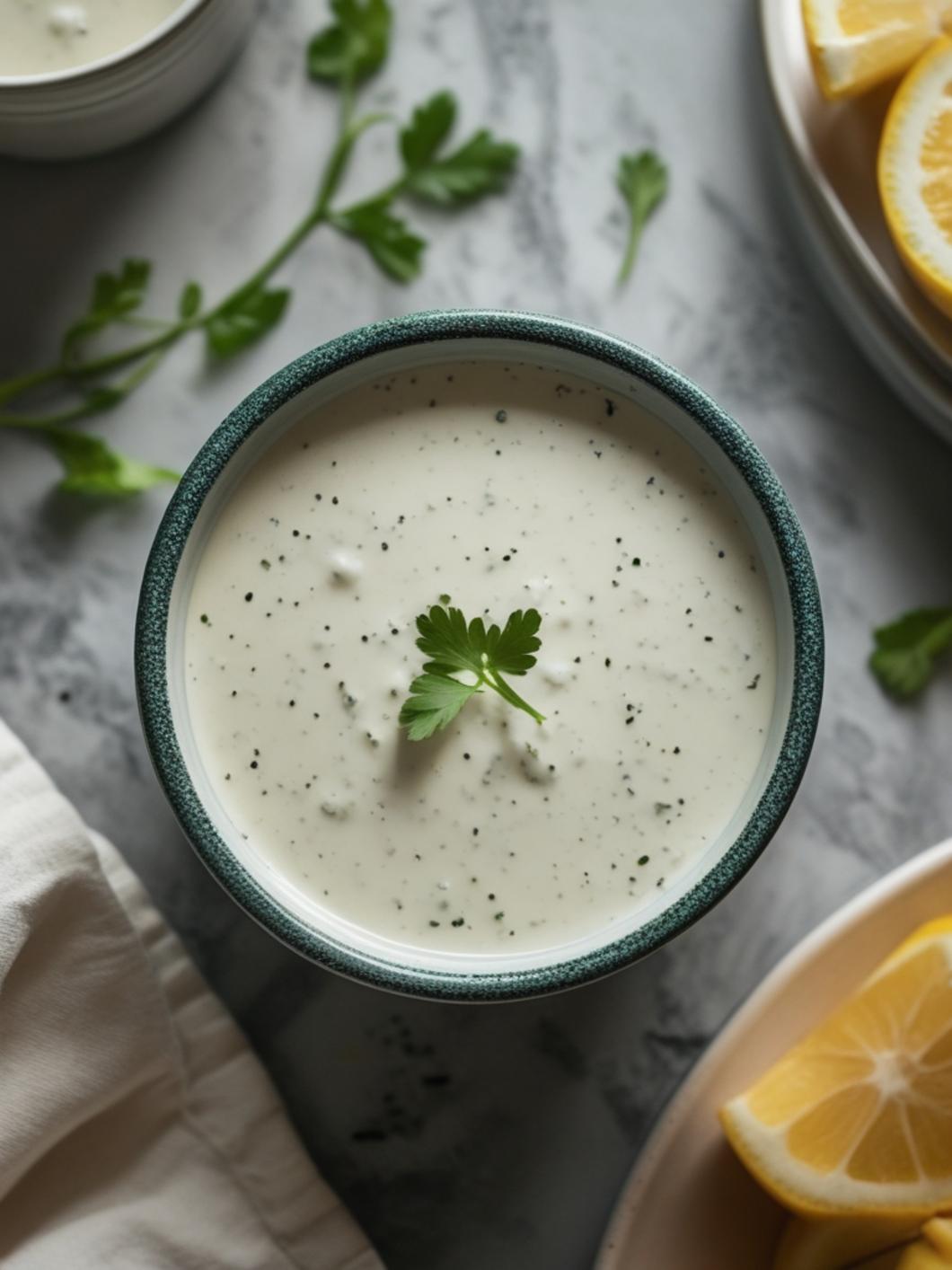 homemade ranch dressing 3 ingredients