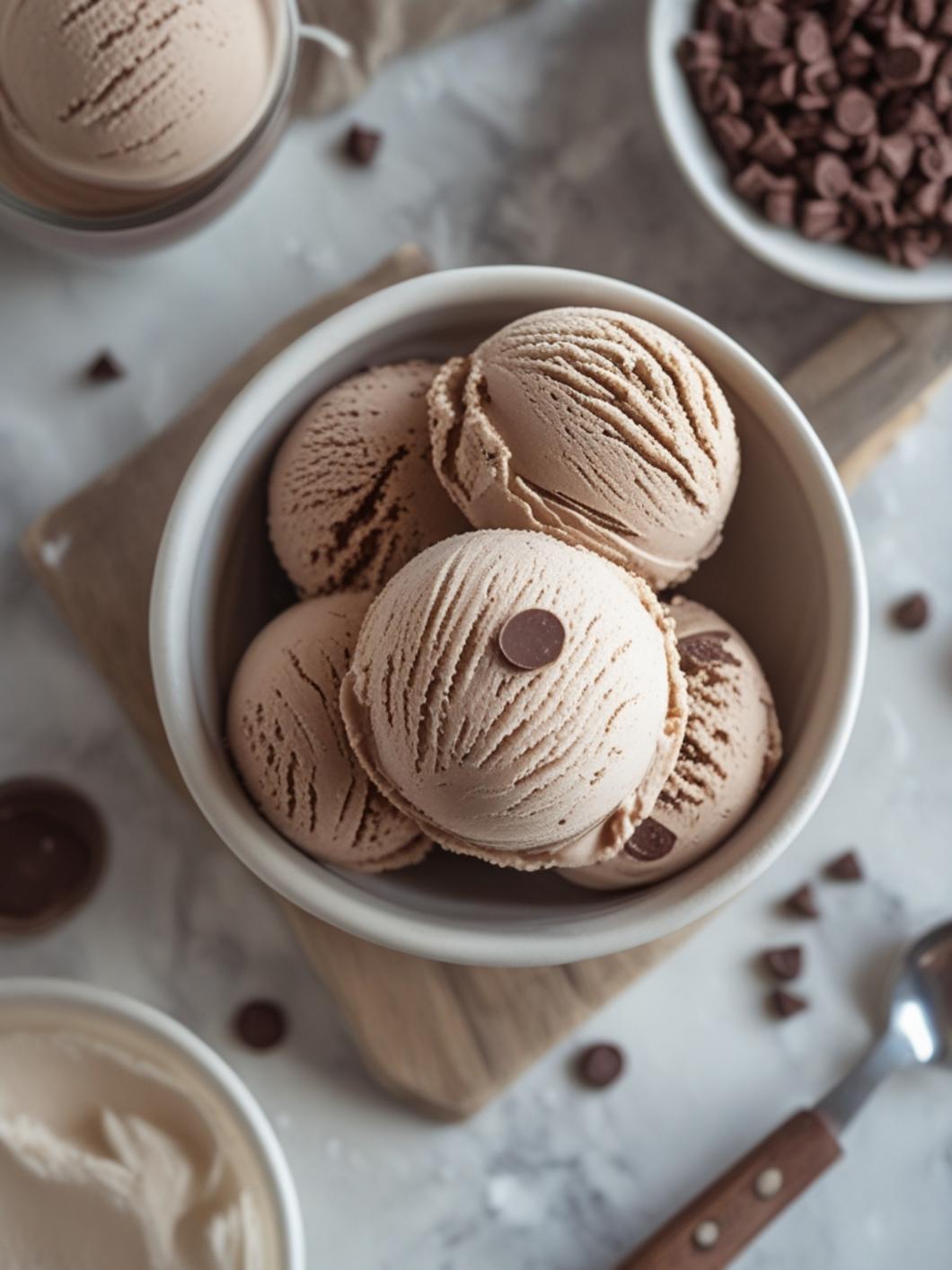 3 ingredient chocolate ice cream