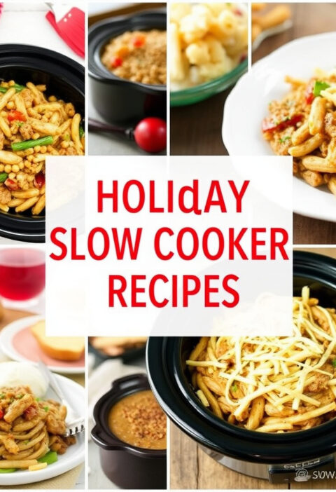 Holiday Slow Cooker Recipes