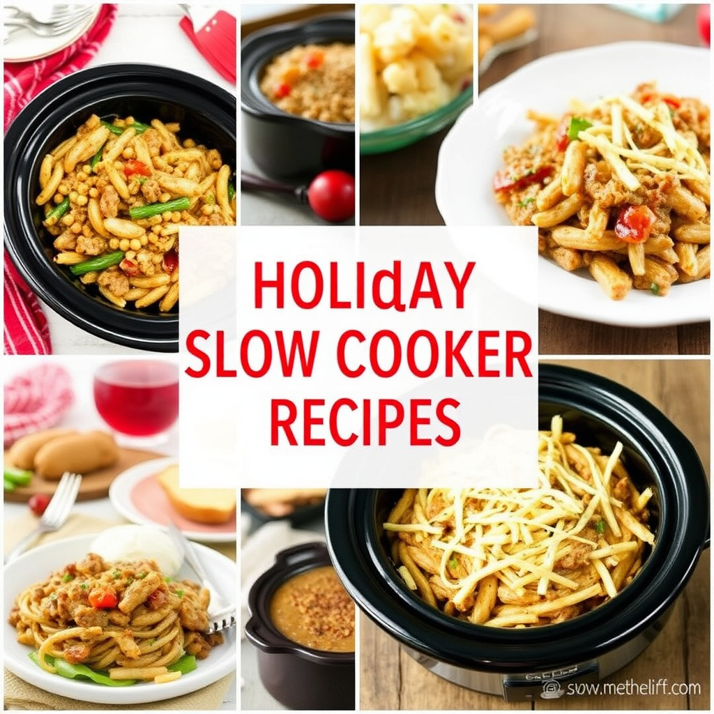 Holiday Slow Cooker Recipes