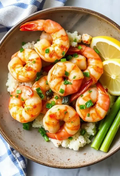 Dump and Bake Shrimp