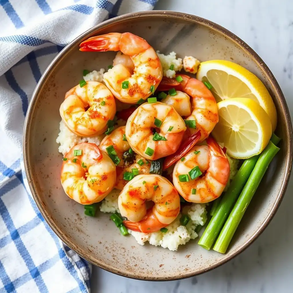 Dump and Bake Shrimp