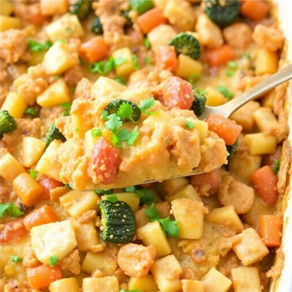 Dump and Bake Vegetable Casseroles
