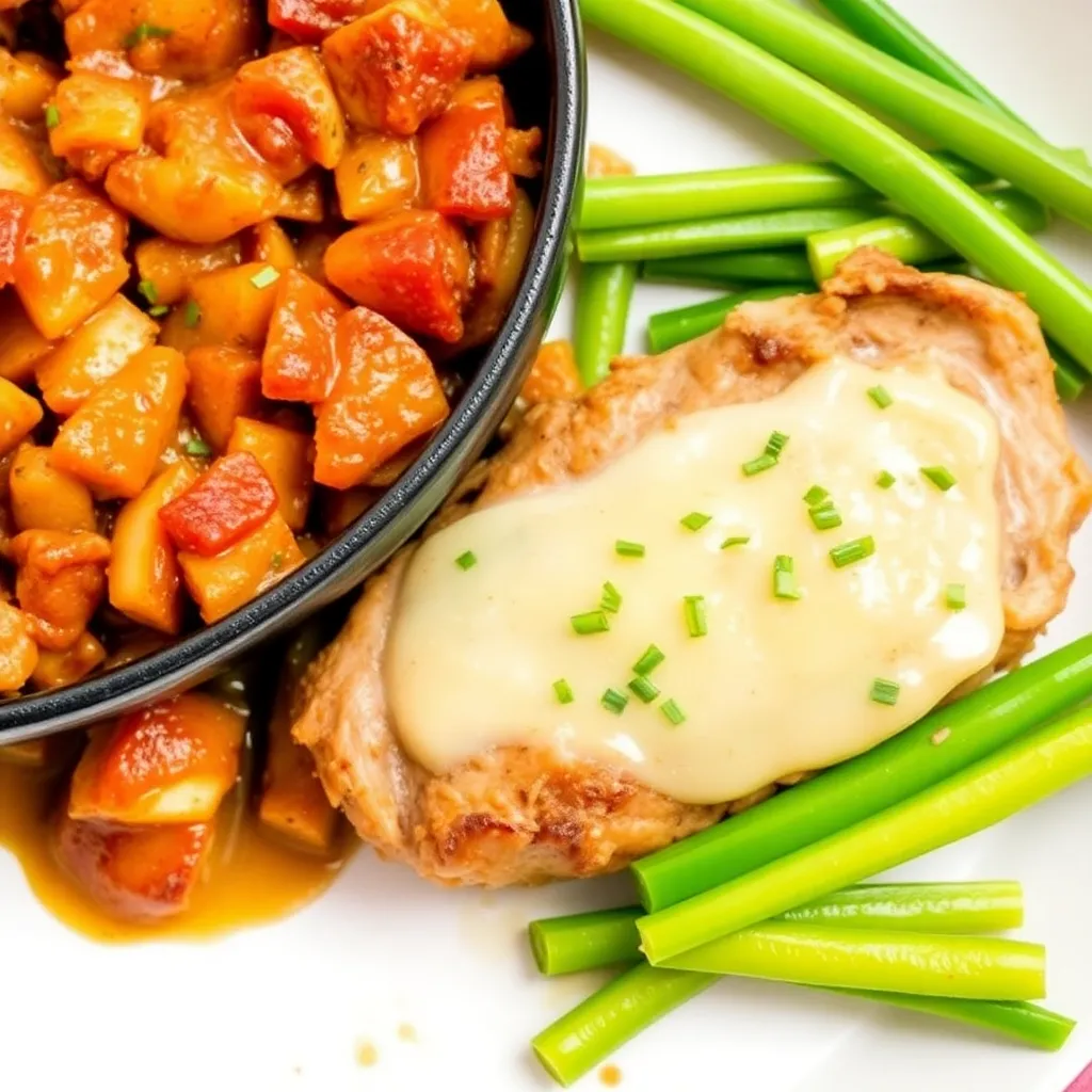 Dump and Bake Pork Chops