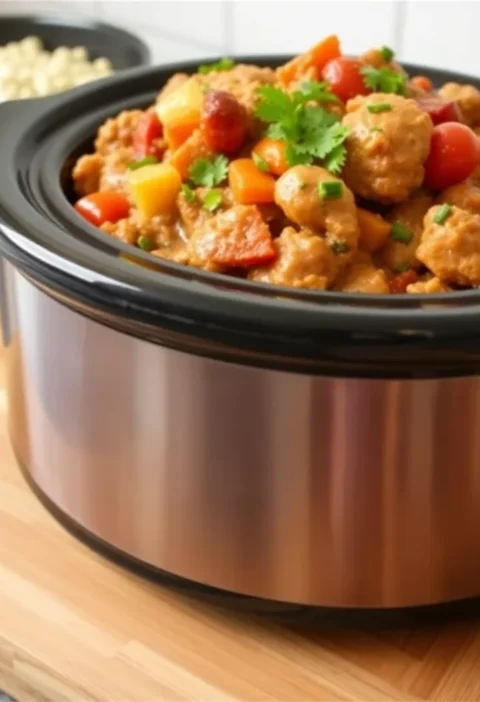 High Protein Vegetarian Slow Cooker