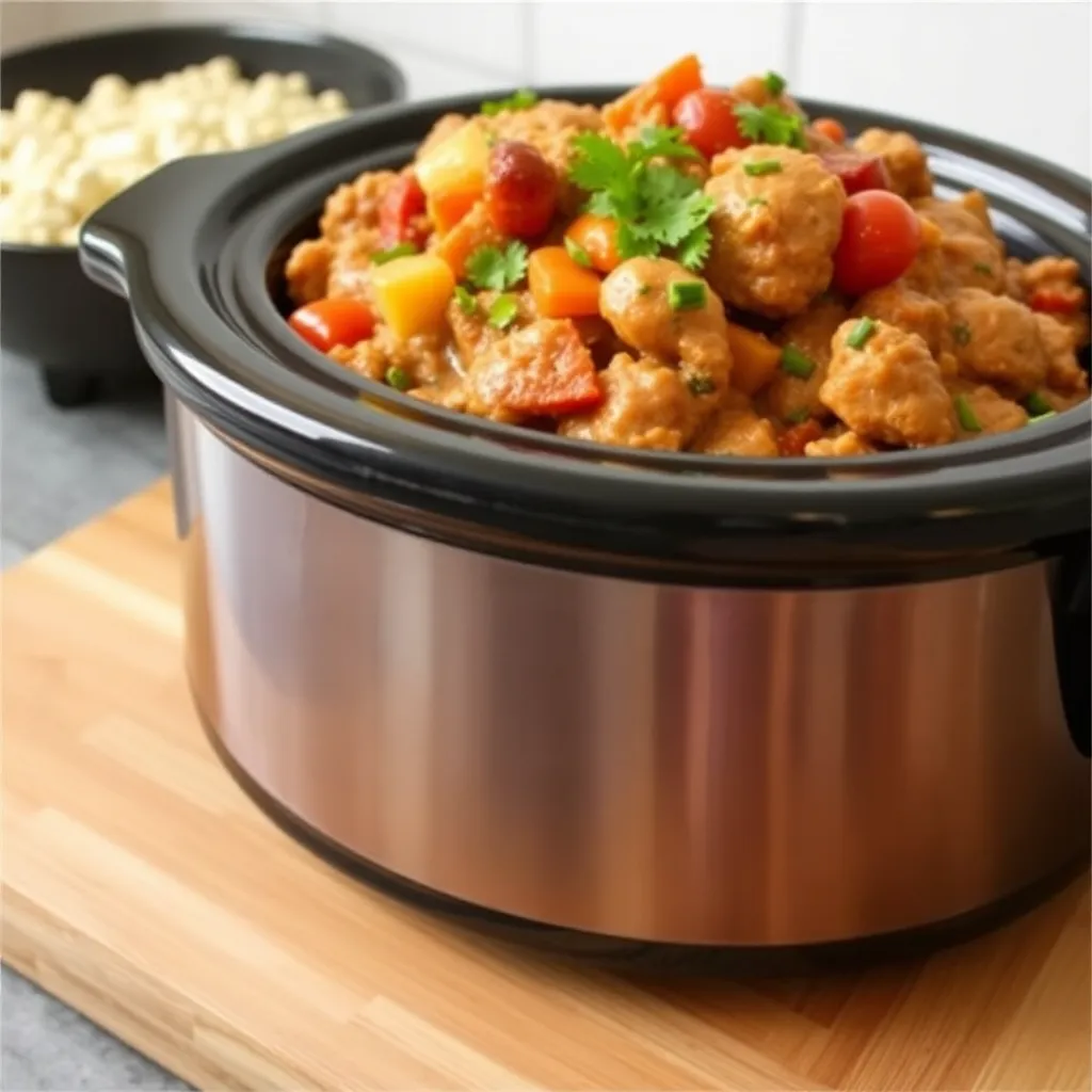 High Protein Vegetarian Slow Cooker