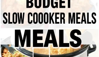 Budget Slow Cooker Meals Under $10