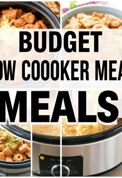Budget Slow Cooker Meals Under $10