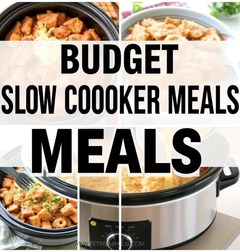 Budget Slow Cooker Meals Under $10