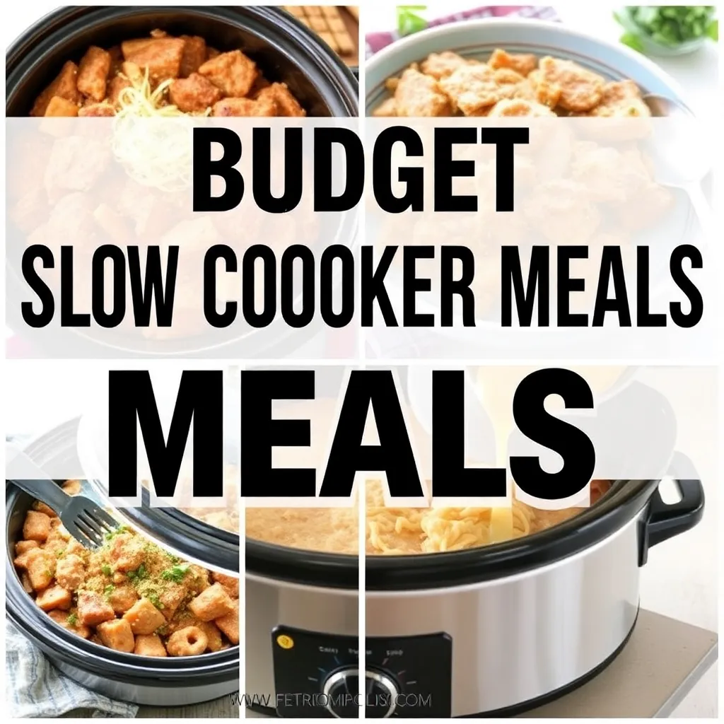 Budget Slow Cooker Meals Under $10