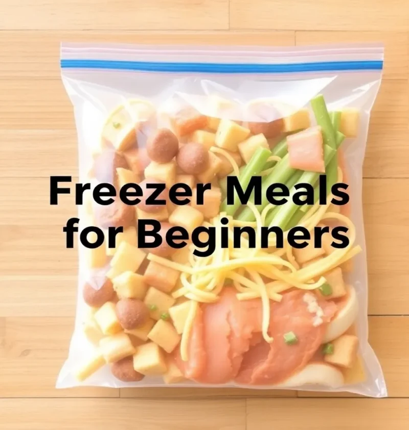 Freezer Meals for Beginners