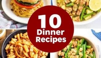 10 No-Fuss Dinner Recipes with 5 Ingredients or Less