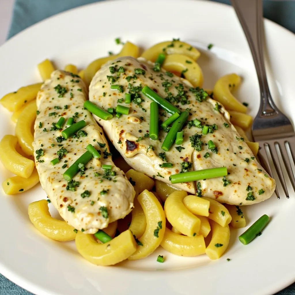 Creamy Pesto Chicken,5 ingredient chicken recipes