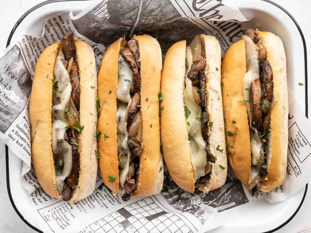 Best Vegetarian French Dip Sandwich