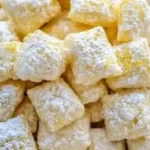 Lemonade Puppy Chow Snack, a delicious and fun summer treat with a sweet taste.