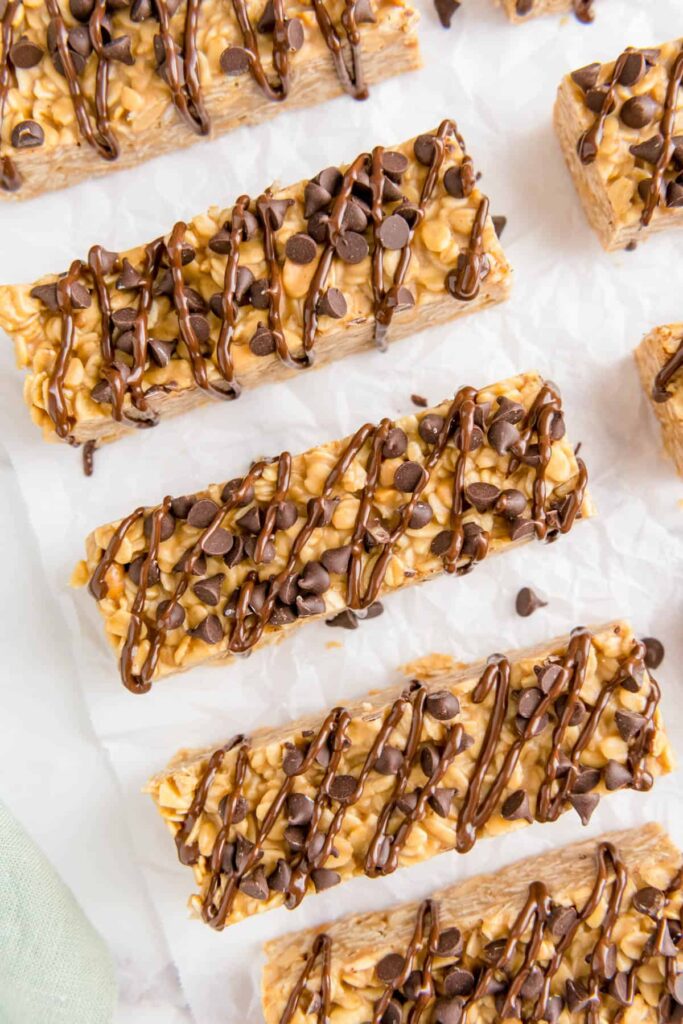 No Bake Peanut Butter Granola Cups Easy