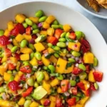 Fresh Avocado Mango Salad with vibrant colors and healthy ingredients