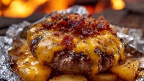 Delicious Hobo Foil Packets ready for an easy dinner option
