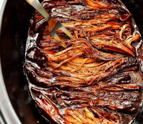 Deliciously smoked BBQ brisket served with sides