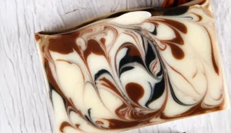 Cocoa Butter Cashmere Cold Process Soap made with natural ingredients