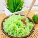 Homemade margarita salt scrub for radiant skin